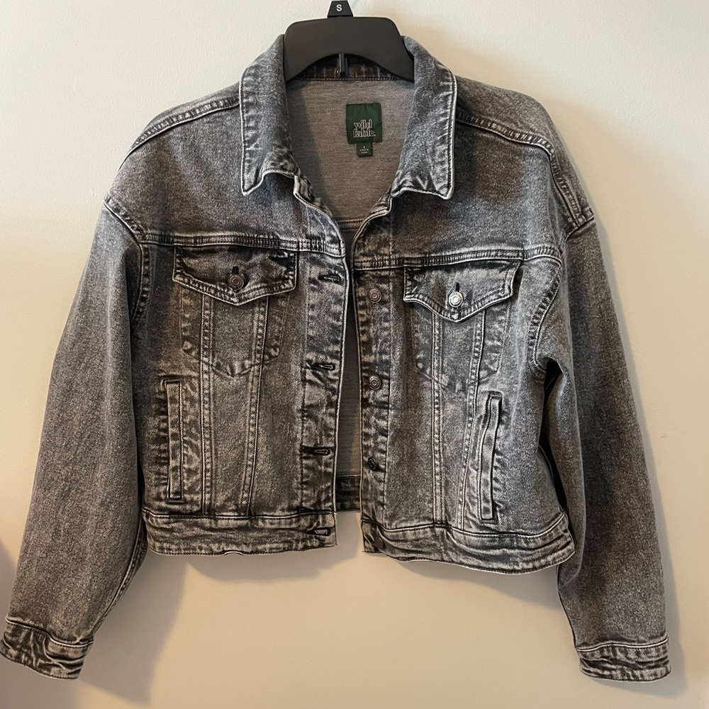 Black Jean Jacket